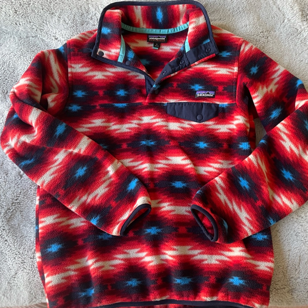 Patagonia Women’s Lightweight Synchilla Snap-T Pullover size: M